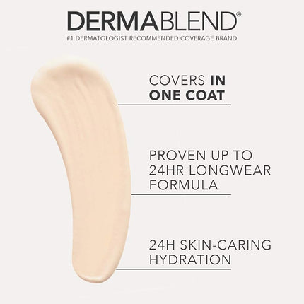 Dermablend Cover Care Full Coverage Concealer - Provides 1 Coat Coverage - Waterproof And Transfer Resistant - Covers A Variety Of Skin Blemishes - 24 Hour Hydration - Long Lasting - 5C - 10 ML