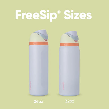 Owala FreeSip Insulated Stainless Steel Water Bottle, 710ml, Beach House