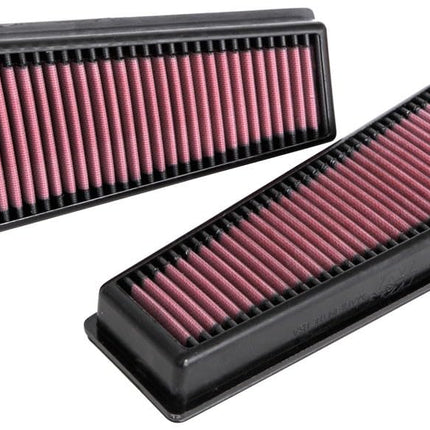 K&N air Filter Suitable for Mercedes Benz AMG E63/G63/GT63/S63 V8 4.0 2018-(Set of 2 Pieces) (33-3140)