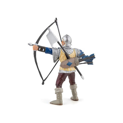 Papo Realistic Blue Archer Figurine Toy, Fantasy Collection, Kids Ages 3+