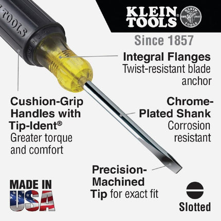 SCREWDRIVER SLOTTED 5/16" 10.94"