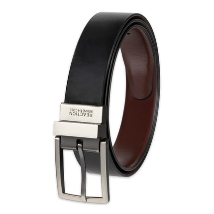 Kenneth Cole REACTION Men's U-Turn Reversible 1 1/