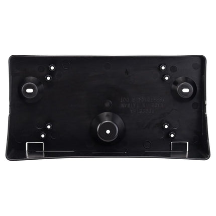 TRQ Front License Plate Bracket Black Compatible with 2020-2022 Ford Explorer 2020 Police Interceptor Utility FO1068182