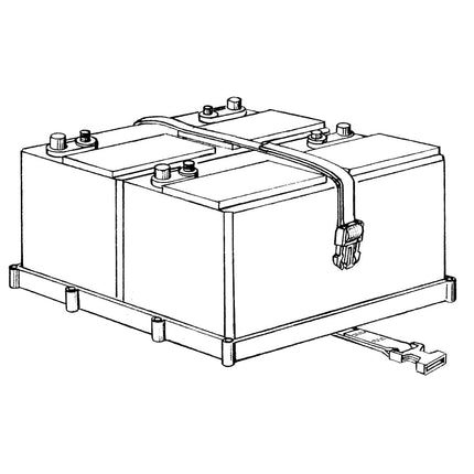 Boating Accessories New Dual Group 27 Battery Tray t-h Marine Dbh27pdp Dual Battery Holder Fits Group 27