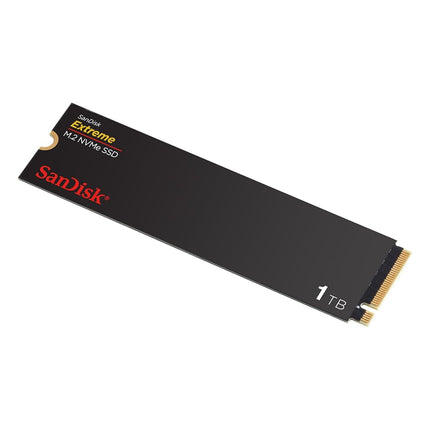 SanDisk Extreme 1TB M.2 NVMe SSD, Internal SSD, PCIe Gen4, up to 5150 MB/s read speeds, M.2 2280, nCache Technologie, 5 Year Warranty