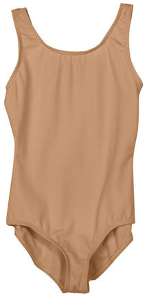 Capezio Tank Leotard - Girls, Light Suntan, Medium