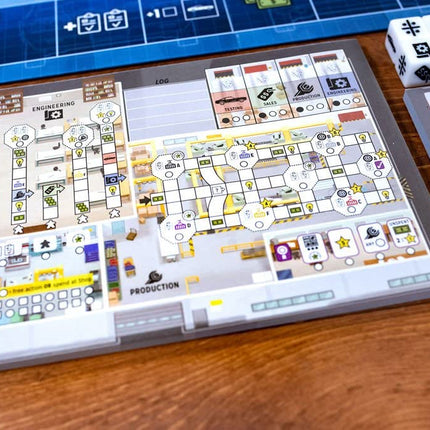 25th Century Games Motor City: Board Game - 1-4 Players | Ages 14+