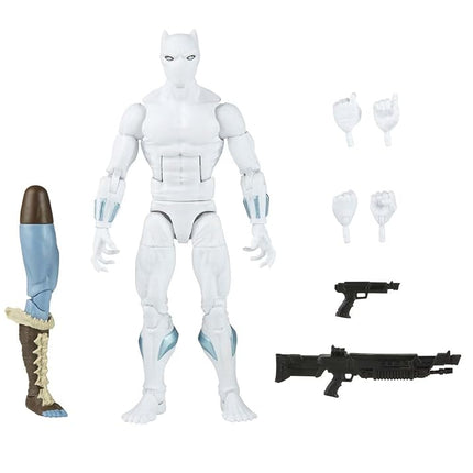 Marvel Hasbro Legends Series Black Panther Hatut Zeraze 6-inch Action Figure Toy, 6 Accessories, 1 Build-A-Figure Part, F3678, Multicolor