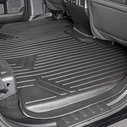 Rough Country M-51153 - Heavy Duty Floor Mats [Front & Rear ] - 2015-2019 Ford F150
