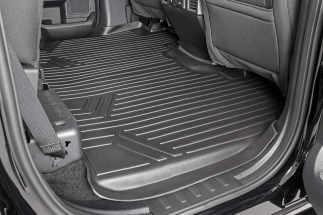 Rough Country M-51153 - Alfombrillas de alta resistencia [delanteras y traseras] - Ford F150 2015-2019