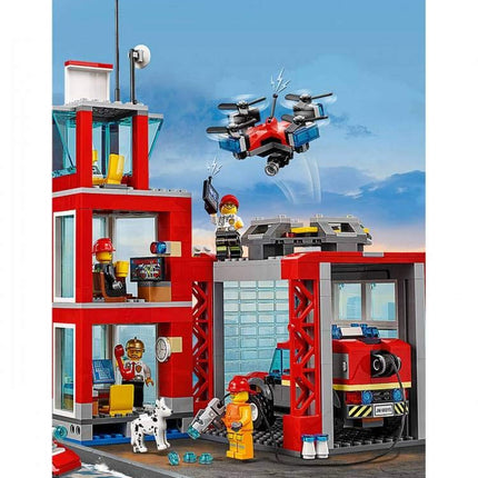 LEGO City Fire Brigade Fire Station 60215 (509 parts) light & sound - 2019