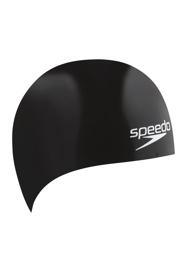 Speedo Fs3 Competition Swim Cap, New Black, Small