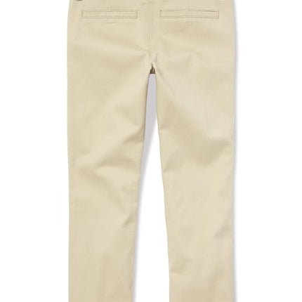 The Children's Place Pantalon Chino Skinny Uniforme Fille, Sable Uni, 8 Ans et Plus