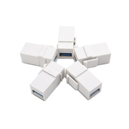 Cable Matters (5-Pack) USB 3.0 Keystone Jack Inser