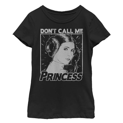 STAR WARS Girls' Big, Black//No Princess, M