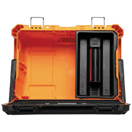 Klein Tools 549031MBR MODbox Removable Tool Tray for Medium and Rolling Toolboxes, Dual Compartments