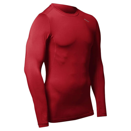 CHAMPRO Men's Long Sleeve Compression Grey