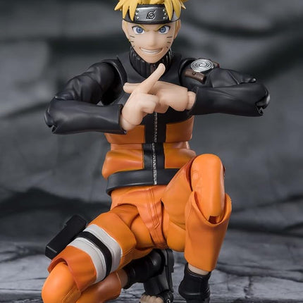 TAMASHII NATIONS - Naruto Shippuden - Naruto Uzumaki -El Jinchuriki Confiado con la Esperanza, Bandai Spirits S.H.Figuarts Figura de Acción