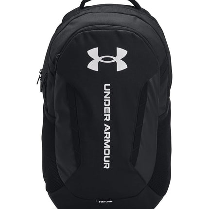 Under Armour Men's 29L Hustle 6 Backpack, Black/White, One Size