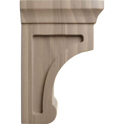 Ekena BKTW02X04X06GOWA 2 1/2-Inch Width x 4-Inch Depth x 6-Inch Height Small Gomez Wood Bracket - Walnut
