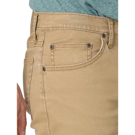 Wrangler Authentics Men's Slim Fit Straight Leg Jean, Acorn, 33W x 30L