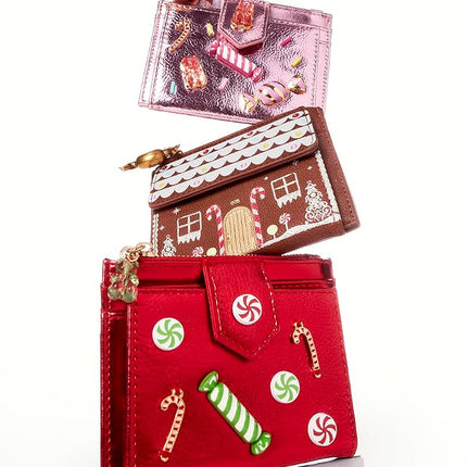Betsey Johnson Candy Bifold Wallet, Pink, Pink, One Size