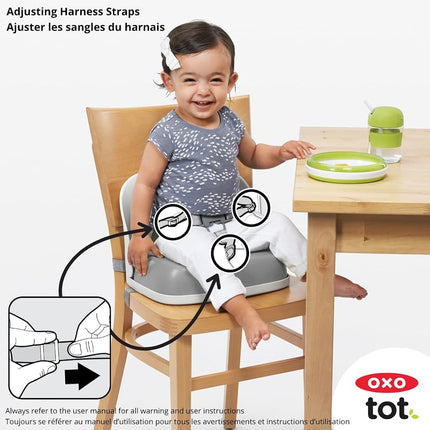 OXO Tot Perch Booster Seat with Straps (Taupe)