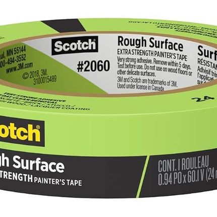 Scotchblue 20601A Masking Tape for Hard-to-Stick Surfaces - Green