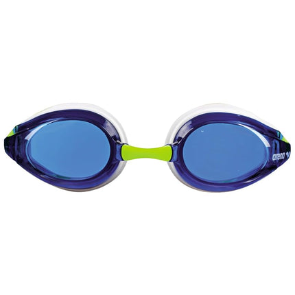 ARENA SWIM GOGGLES TRACKS JUNIOR - BLUE/WHITE/YELLOW