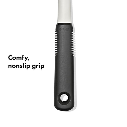 OXO Good Grips 4‑Piece Nylon Utensil Set, Oat, Cooking Utensil Set Designed to Protect Non-Stick Cookware