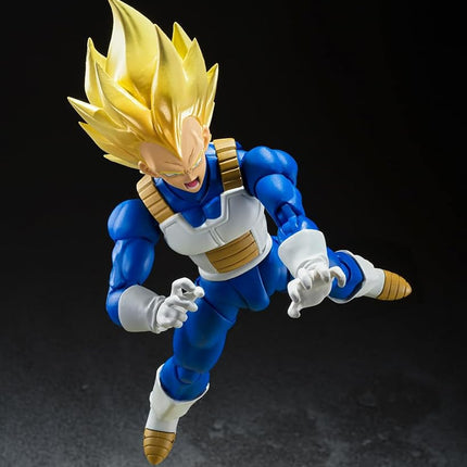 TAMASHII NATIONS BANDAI DRAGON BALL Z - Super Sayan Vegeta - Figurine S.H. Figuarts 14cm