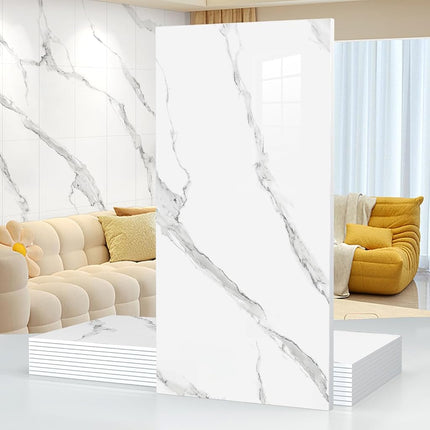 22pcs Thick Marble Peel and Stick Waterproof Wall 