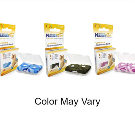 Sea-Band Anti-Nausea Acupressure Wristband for Motion & Morning Sickness, Child Size (2- Pair)