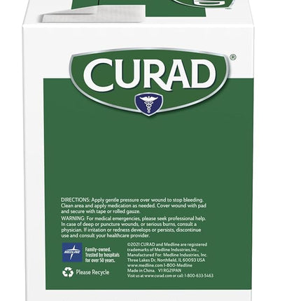 Curad Pro-Gauze Sterile Pads, 4" x, 4", 25ct