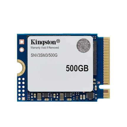 Kingston NV3 NVMe PCIe 4.0 Internal SSD 500GB M.2 2230-SNV3SM3/500G