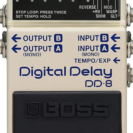 BOSS DD-8 Digital Delay Pedal, Diverse Sonic Range
