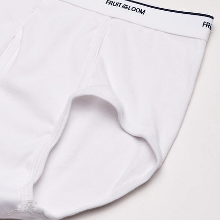 Fruit of the Loom Mens Brief (Pack of 3), White (3-Pack), M