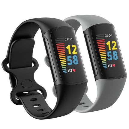 2 Pack Waterproof Bands Compatible with Fitbit Cha