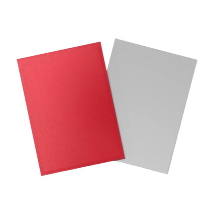 Dragon Shield | Matte Dual Standard Size Card Sleeves | 100ct - Smooth & Tough Premium TCG Sleeves - Compatible with Pokemon, One Piece, and Magic: The Gathering | Crimson & Silver