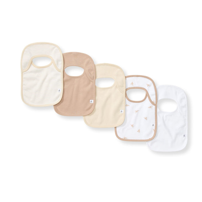 Burt’s Bees Baby Organic Baby Bibs – 100% Cotton N