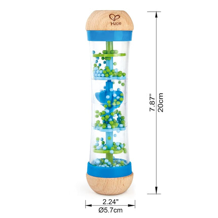Hape Beaded Raindrops - Baby Sensory Toy, Rainmaker, Baby Toy with Soothing Rain Sounds, Premium Wooden Baby Toy