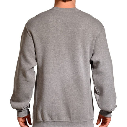 Russell Athletic Men's Dri-Power Fleece Sweatshirts, Moisture Wicking, Cotton Blend, Relaxed Fit, Sizes S-4x, Oxford, S