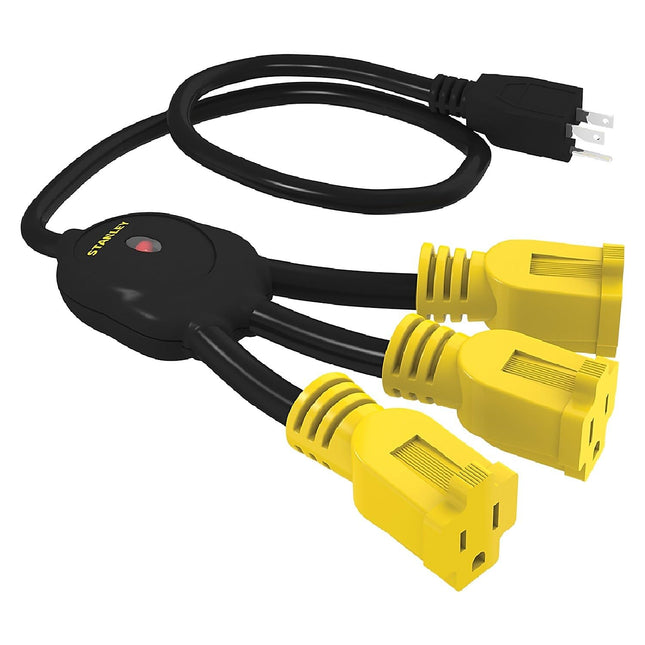 Stanley W31497 3 Extension Cord, Outlet Multiplier