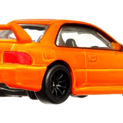 Hot Wheels Car Culture Circuit Legends Vehículos para Niños de 3 Años en Adelante, Subaru WRX Sti 22B, Colección Premium de Vehículos Car Culture a Escala 1:64