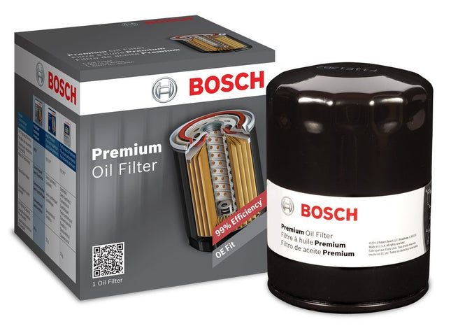 BOSCH 3300 Premium Oil Filter With FILTECH Filtrat