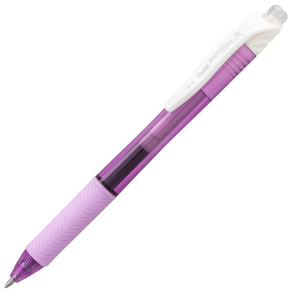 Pentel Color Shades Writing Pack - Includes; Pencil, Pens, and Erasers- Pastel Violet (BLBKALZBPV)