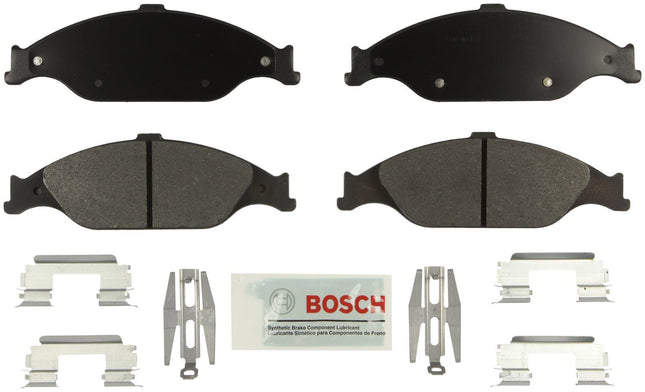 BOSCH BE804H Blue Ceramic Brake Pad Set With Hardw