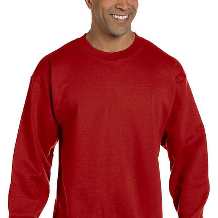 Champion Men`s Double Dry Eco Fleece Crew, L, Scar