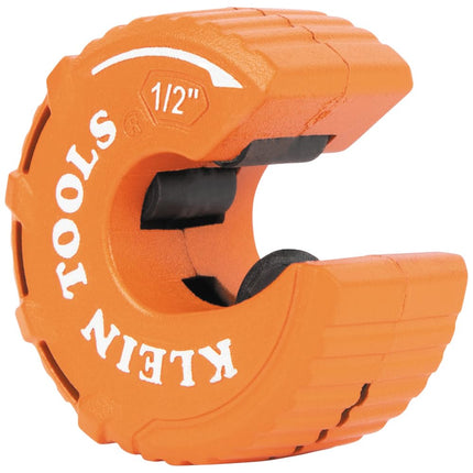 Klein Tools 50055 C-Style Copper Tubing Pipe Cutter Tool, 1/2-Inch Cutting Capacity, Ultra-Compact Design for Tight Spaces