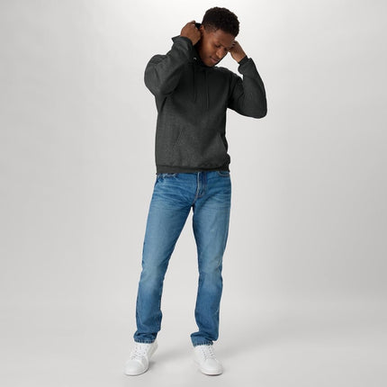 Hanes Men's P170 Hoody, Charcoal Heather, M
